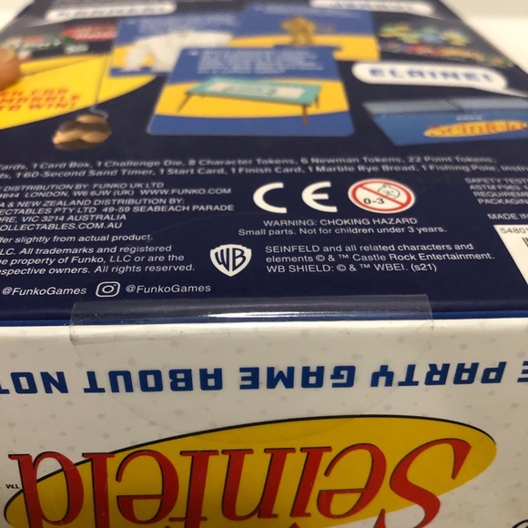 Funko Seinfeld Party Game About Nothing Board Game 2-8  Player Age 14+ NIB Jerry - Picture 9 of 13